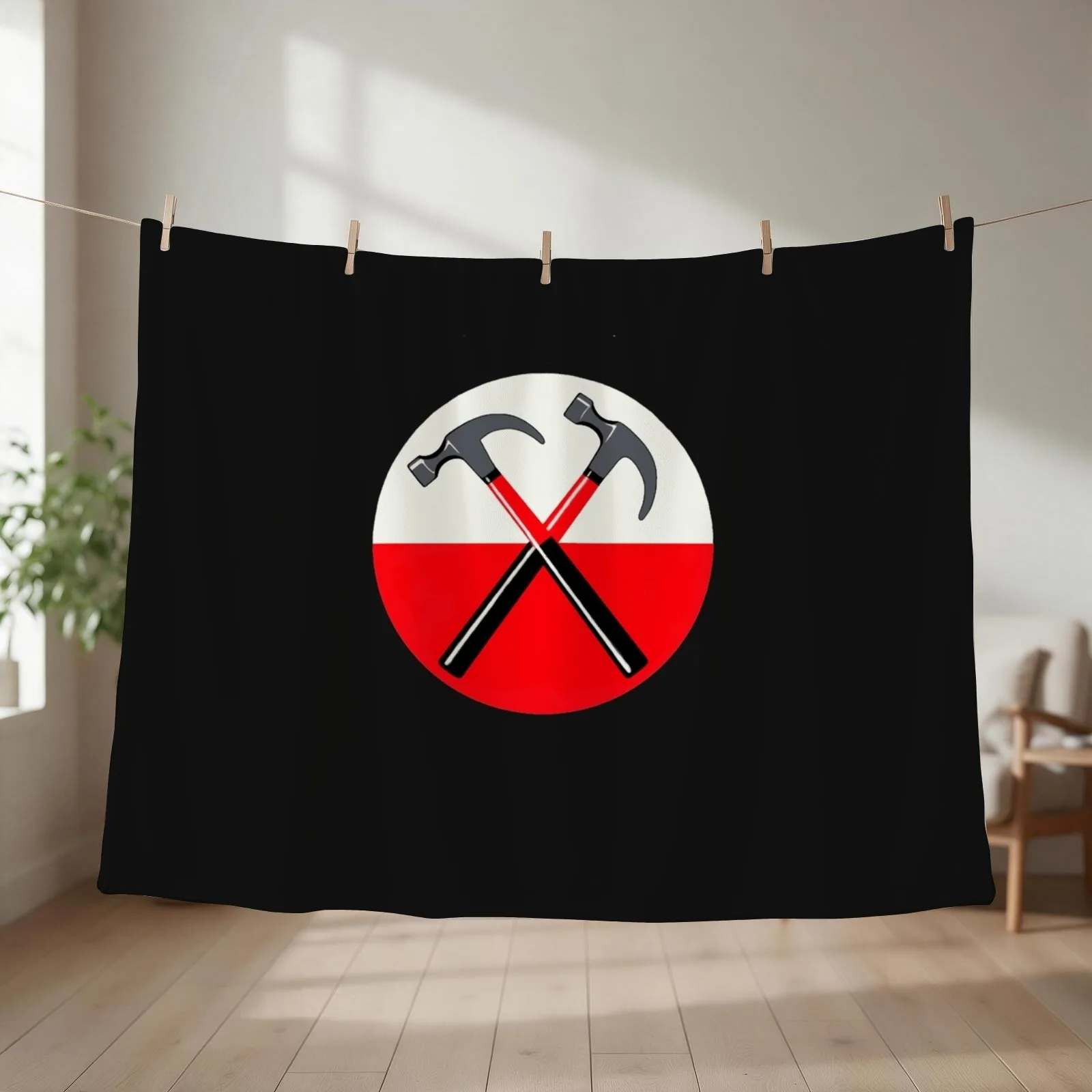 The Wall Hammers Throw Blanket couch cozy soft plush fuzzy picnic outdoor blanket