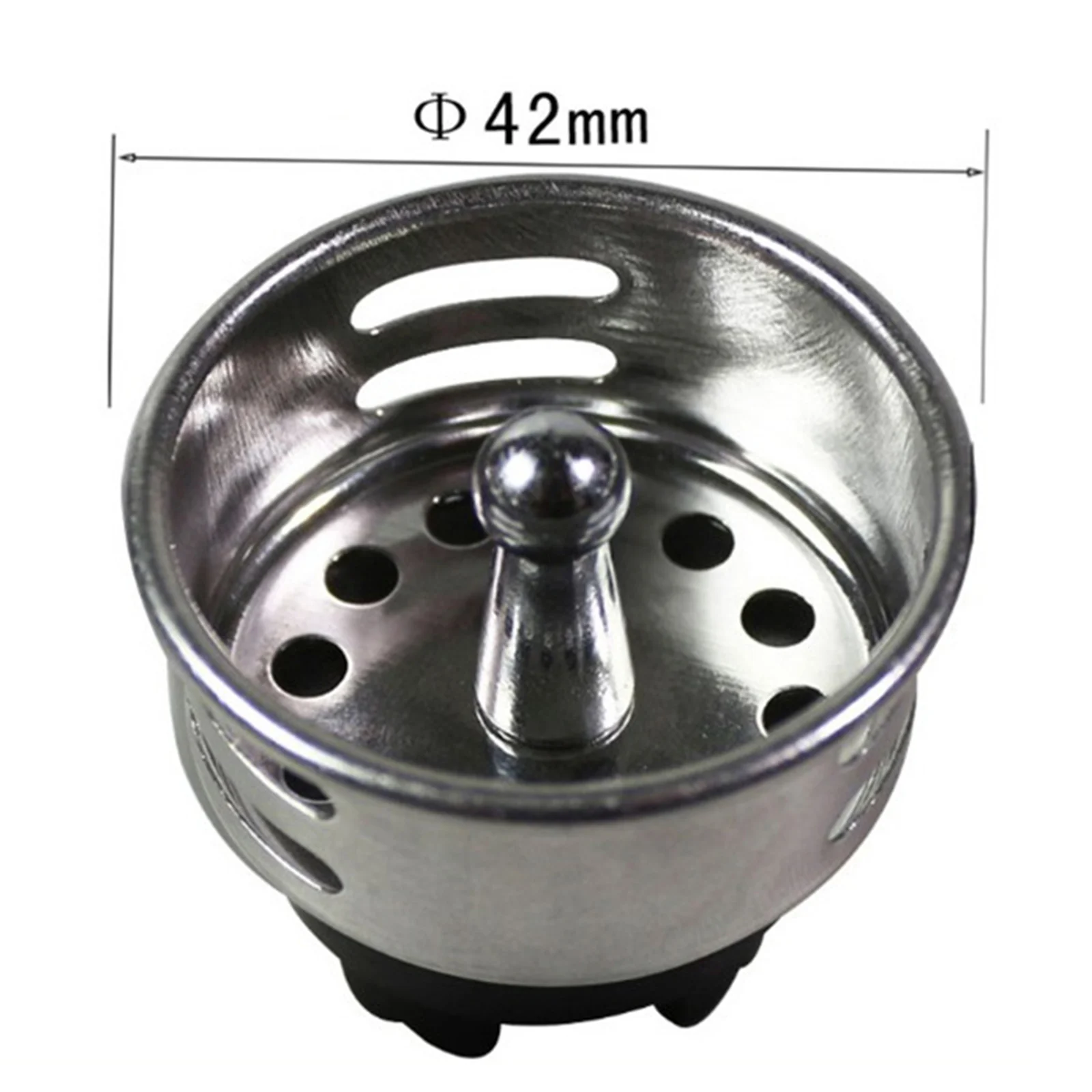 Stainless Steel Kitchen Sink Strainer Food Waste Catcher Anti-Clogging