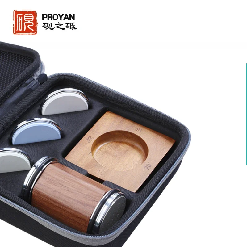 Профессиональная заточка PROYAN, фиксированная точилка для ножей стандартного типа, Алмазный керамический точильный камень, инструмент «сделай сам» для работы по дереву, шлифовальный камень