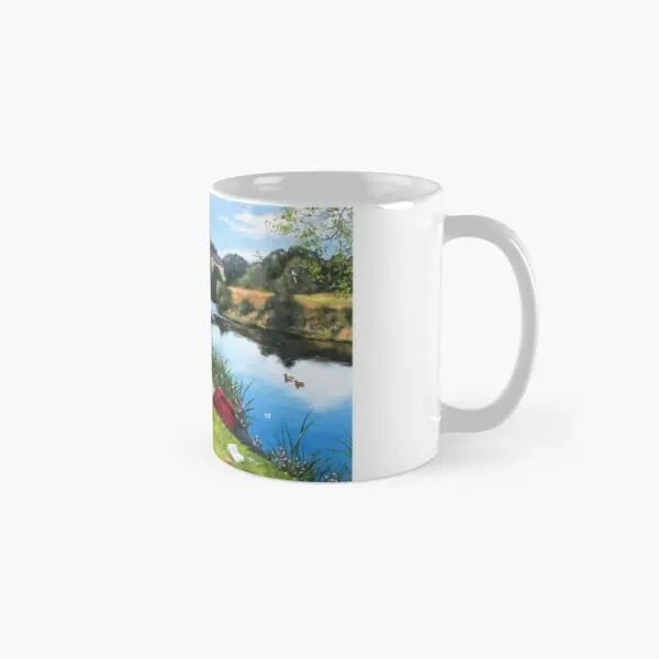 I Just Knew You D All Be Waiting Come  Mug Picture Coffee Image Printed Gifts Design Simple Tea Photo Cup Handle Round