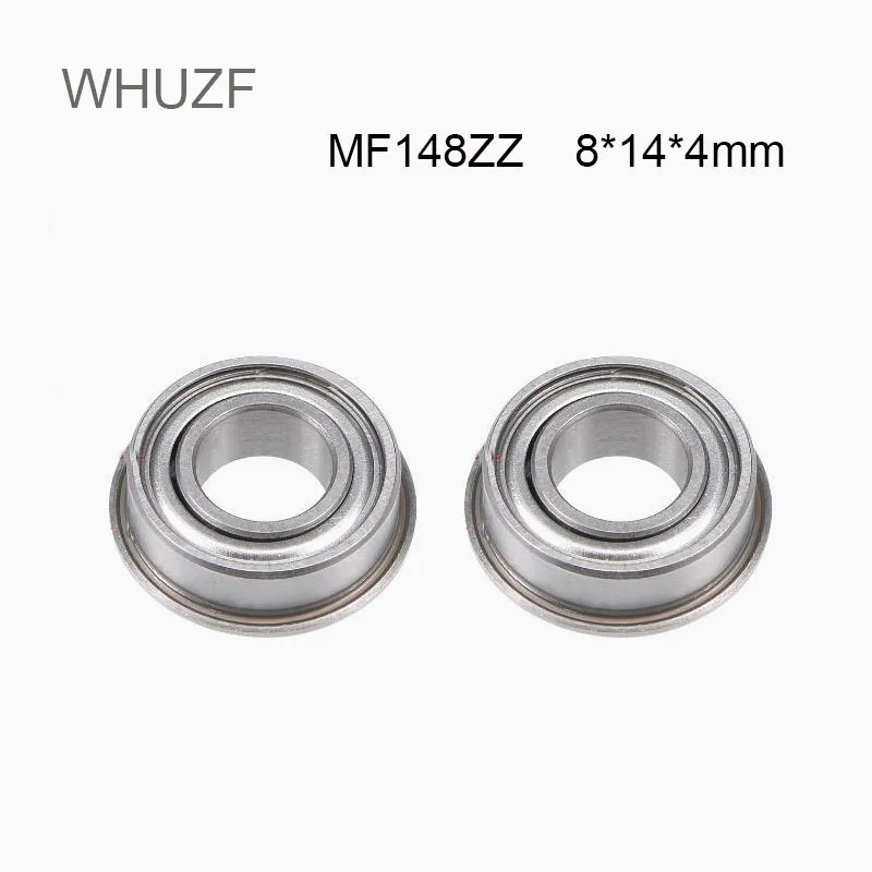 

Free Shipping MF148ZZ Flange Bearing 10/20/50PCS 8x14x4 mm ABEC-5 Miniature Flanged MF148 Z ZZ Ball Bearings WHUZF