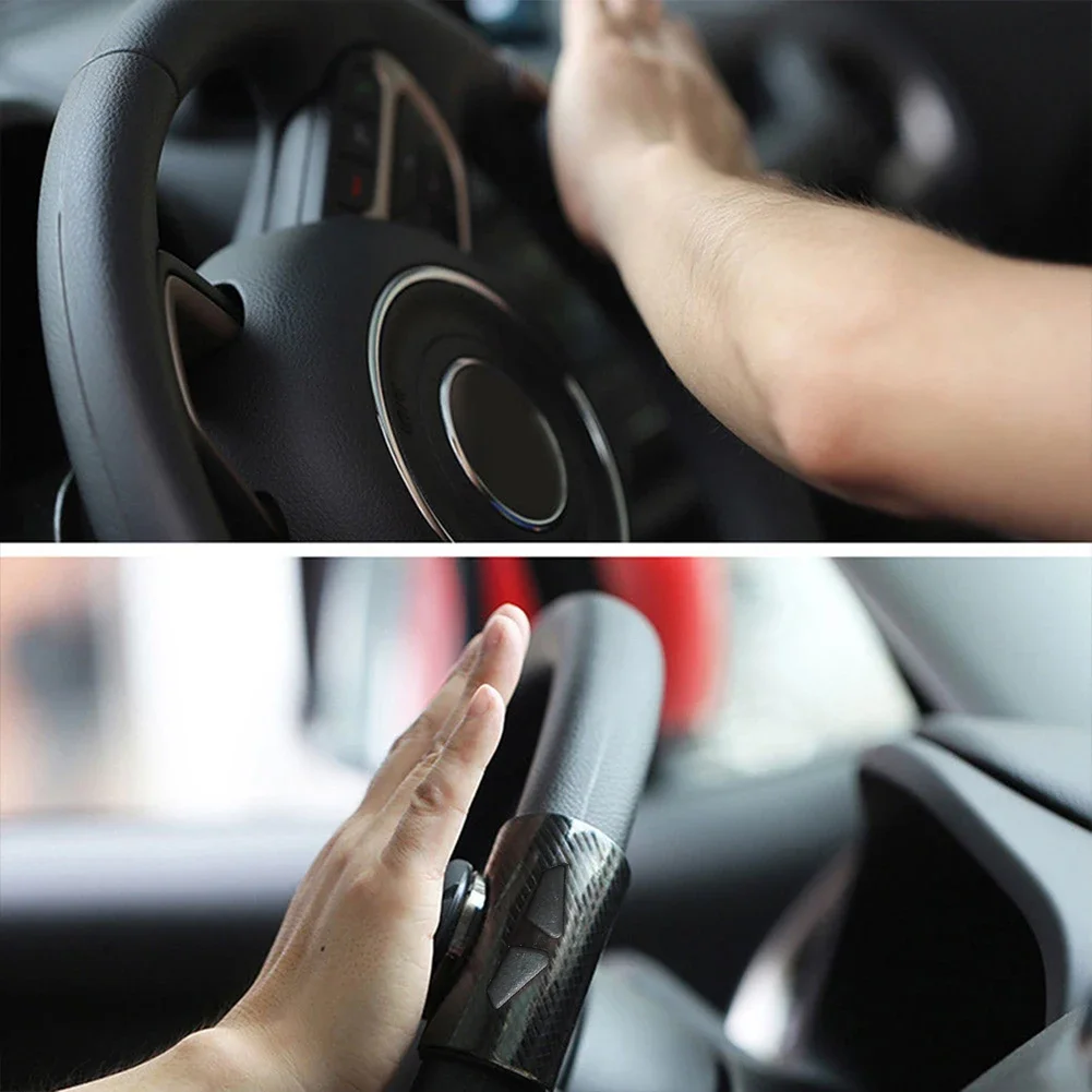 Accessory Steering Wheel Booster Replace Spinner 85*55mm Auxiliary Black Handle Replacement Extra High Quality