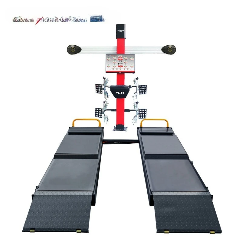 Ultra-thin large scissor lift 4 tons special maintenance lift for automobile maintenance