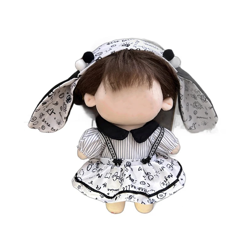 AZOLE-Robe de princesse en coton pour fille, vêtement mignon en peluche, jupe de 20cm, idée cadeau