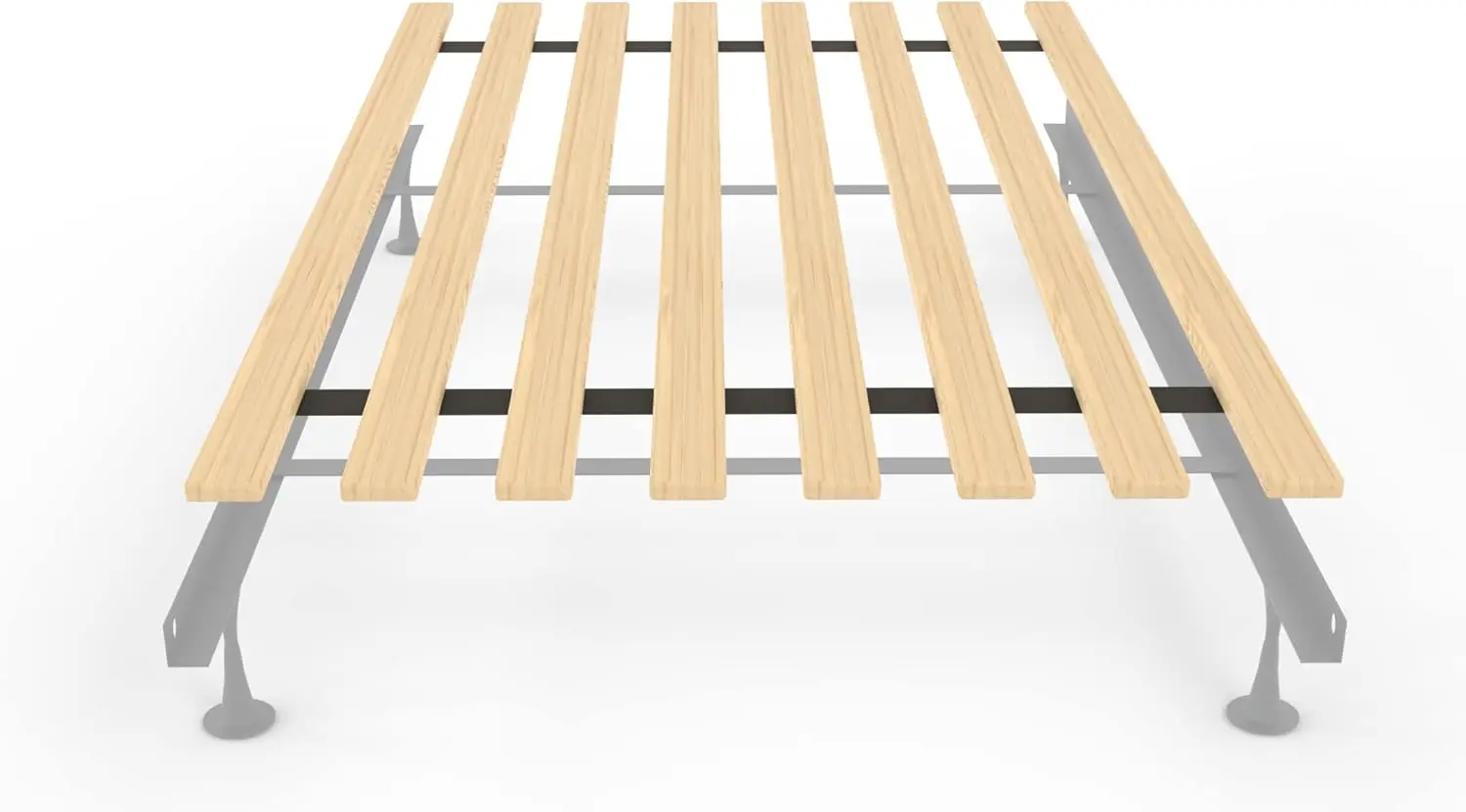 

, 0.68-Inch Heavy Duty Vertical Wooden Bunkie Board/Bed Slats, Twin, Beige