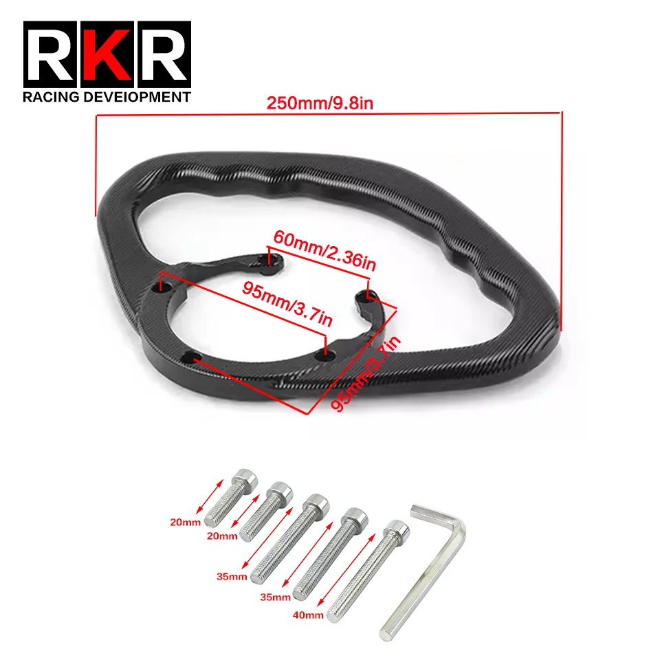 For CFMOTO 450 SR SR-S 300 SS 800 NK 250 CL-X 700 MT 450NK 450SR Fuel Tank Handle Motorcycle Accessories Rear Passenger Armrest
