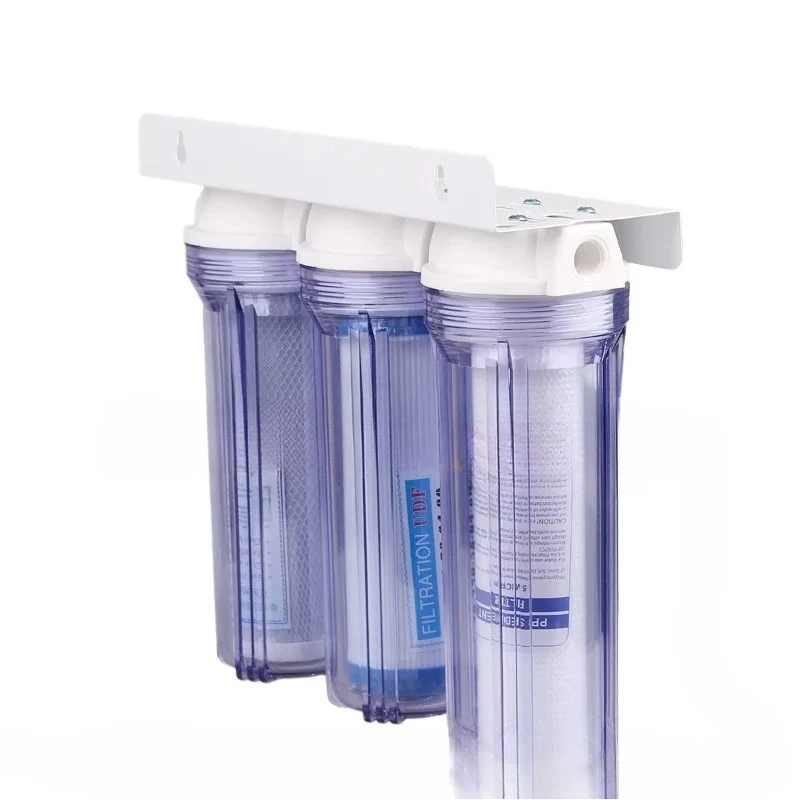 Thickened Three-Stage Fully Transparent 10-Inch Tap Water Pre-Filter