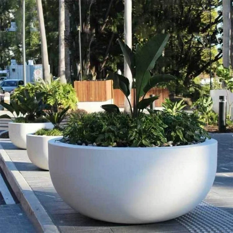 Wholesale Large Modern Concrete Flower Pot Flower Pot Mould