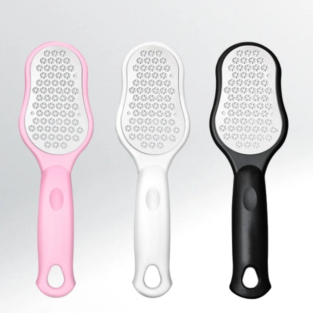 Lima per piedi in acciaio inossidabile Rimozione calli Strumenti per pedicure facili da usare Appeso Rimozione della pelle morta a prova di spruzzi per pelli dure