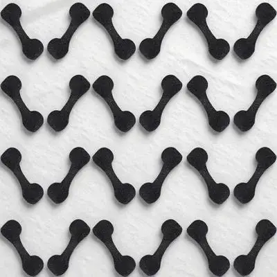 

100 шт. одноразовых фильтров для носа: мягкие хлопковые фильтры в форме носовых проемов для загара, спреев для макияжа и пыльной погоды