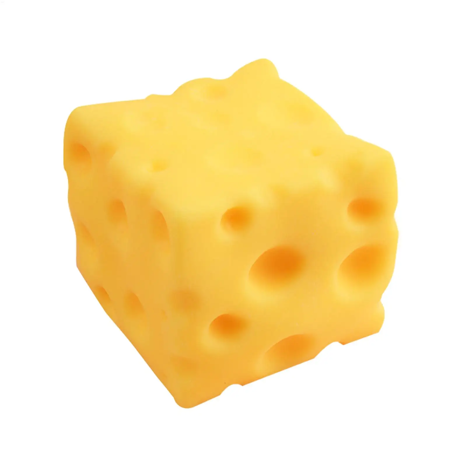 Creativity Cube Cheese Squeeze Toy 6CM/7CM Simulation Cheese Fidget Toy Slow Rebound Shapeable Venting Ball For Adult Kids Gifts