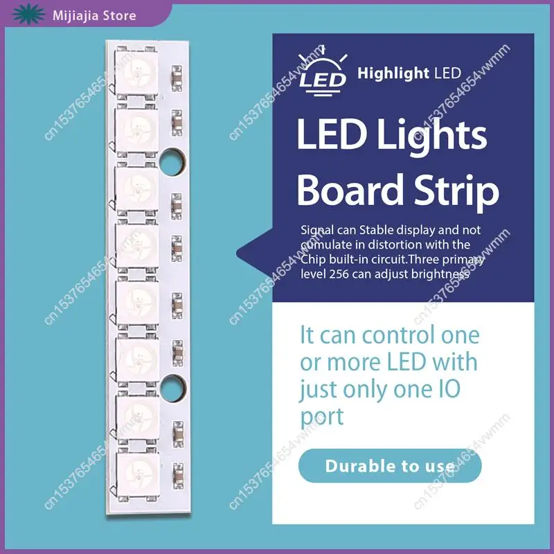 8 X WS2812B 5050 RGB светодиодные фонари для вождения, встроенная полноцветная плата для продажи NAZE32 CC3D