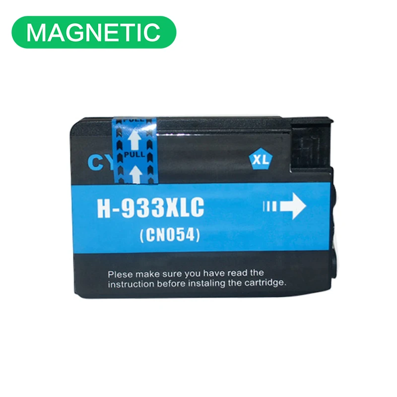 4X Magnetic Compatible Ink Cartridges for HP932 for HP 932 933 Officejet Pro 6100 6600 6700 7110 7610 7612 Printer For HP933 XL