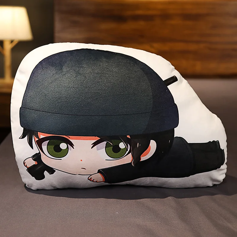 Cartoon Anime Detective Conan Sofa Cushions Pillows Conan Edogawa Kaitou Kiddo Kawaii Manga Peripherals Doll Toy