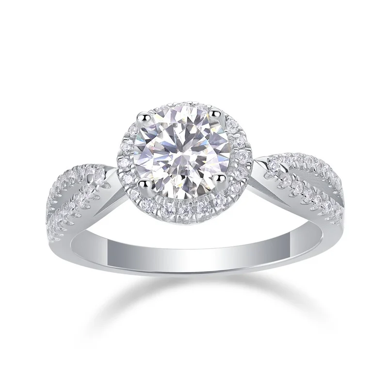 

R13073-6.5 Lefei Fashion Luxury Trendy Classic Fine Moissanite Dream Wedding Ring For Charm Women s925 Silver Jewelry Party Gift