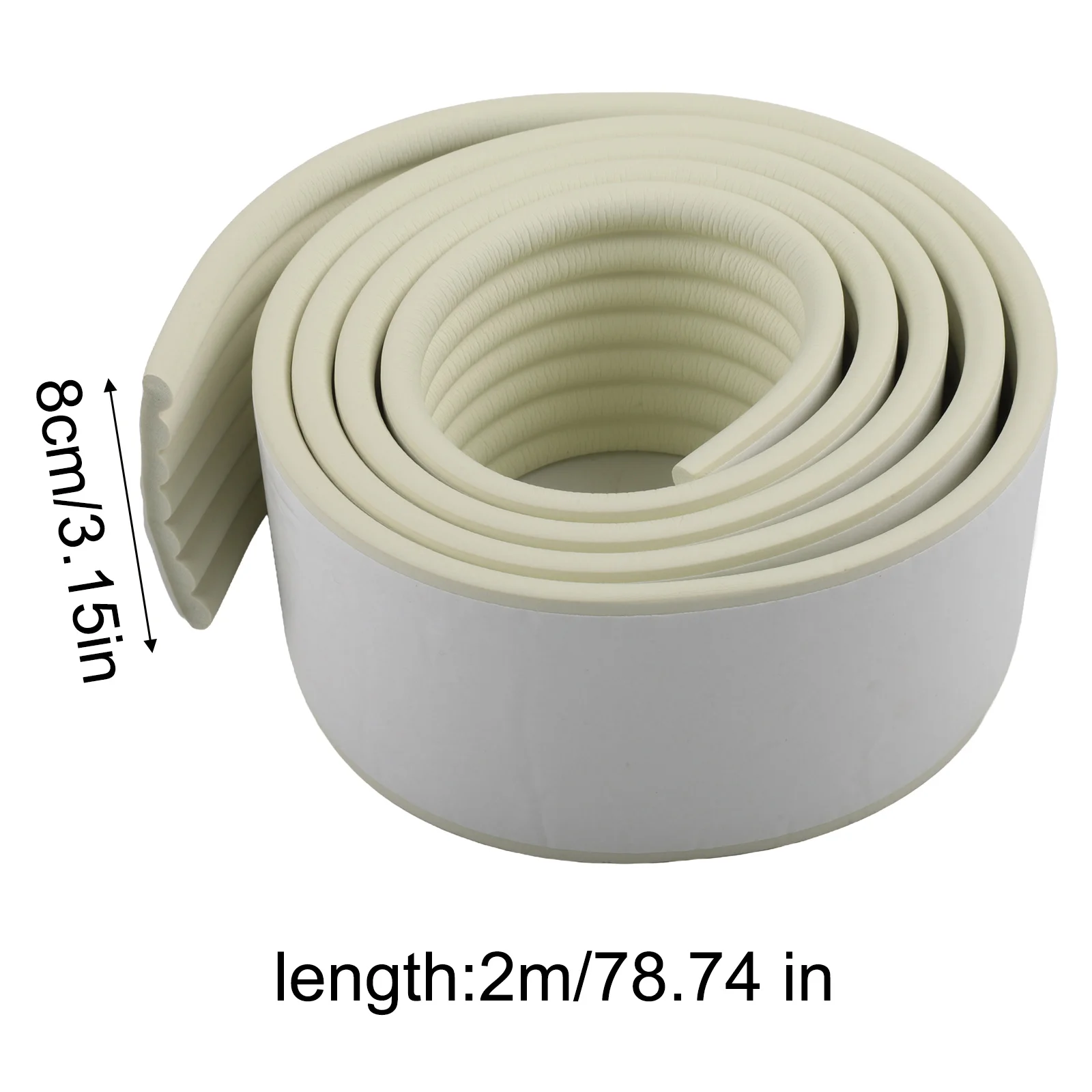 1 Pcs 2m Outdoor Water Pipe Anti-freezing Strip Foam Pipe Insulation Tape 2m×8cm Home Furniture Accessories
