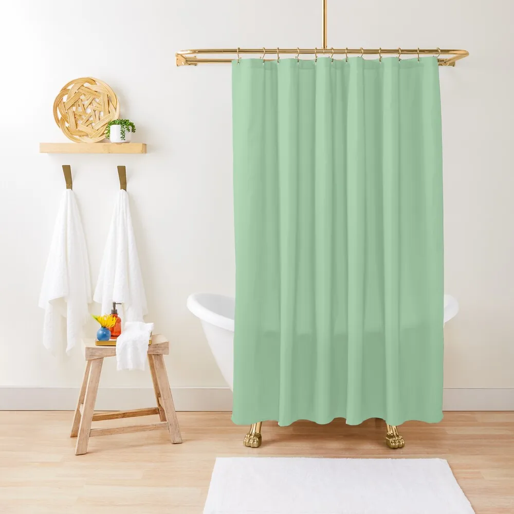 

Neo Mint Shower Curtain Bathtub Bathroom And Shower Products Bathroom Accessories For Shower Curtain