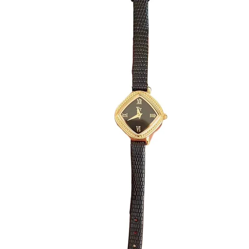 New high-end elegant trend fashion simple classic square style automatic waterproof quartz watch luxury birthday gift