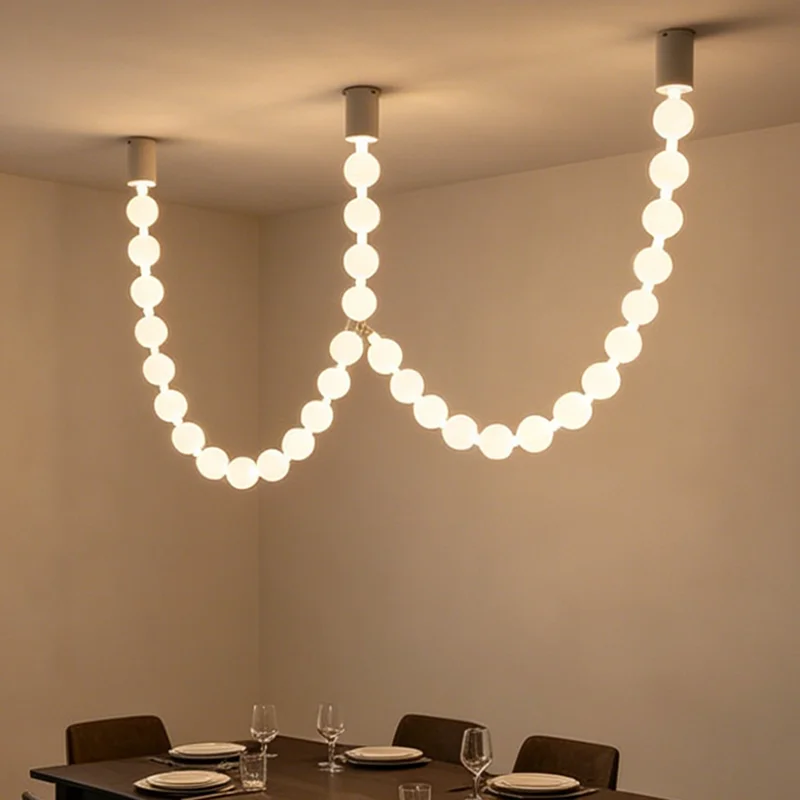 

Nordic home decoration, stair chandelier, living room and dining room Pendant lights, ceiling light, indoor lighting