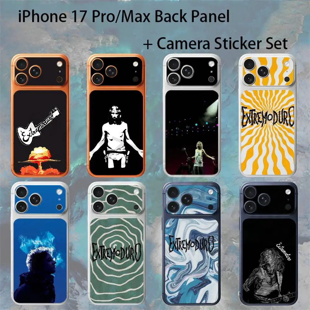 

Band E-Extremoduro Robe For iPhone 17Pro/ProMax Battry Back Cover with Camera Decal Skin Rear Protective Sticker Film