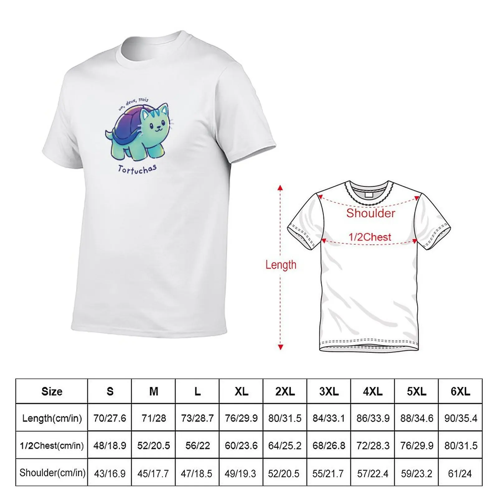 The tortucha color ver. T-Shirt cotton t shirts high quality t shirt men 100% cotton luxury brand T-Shirt