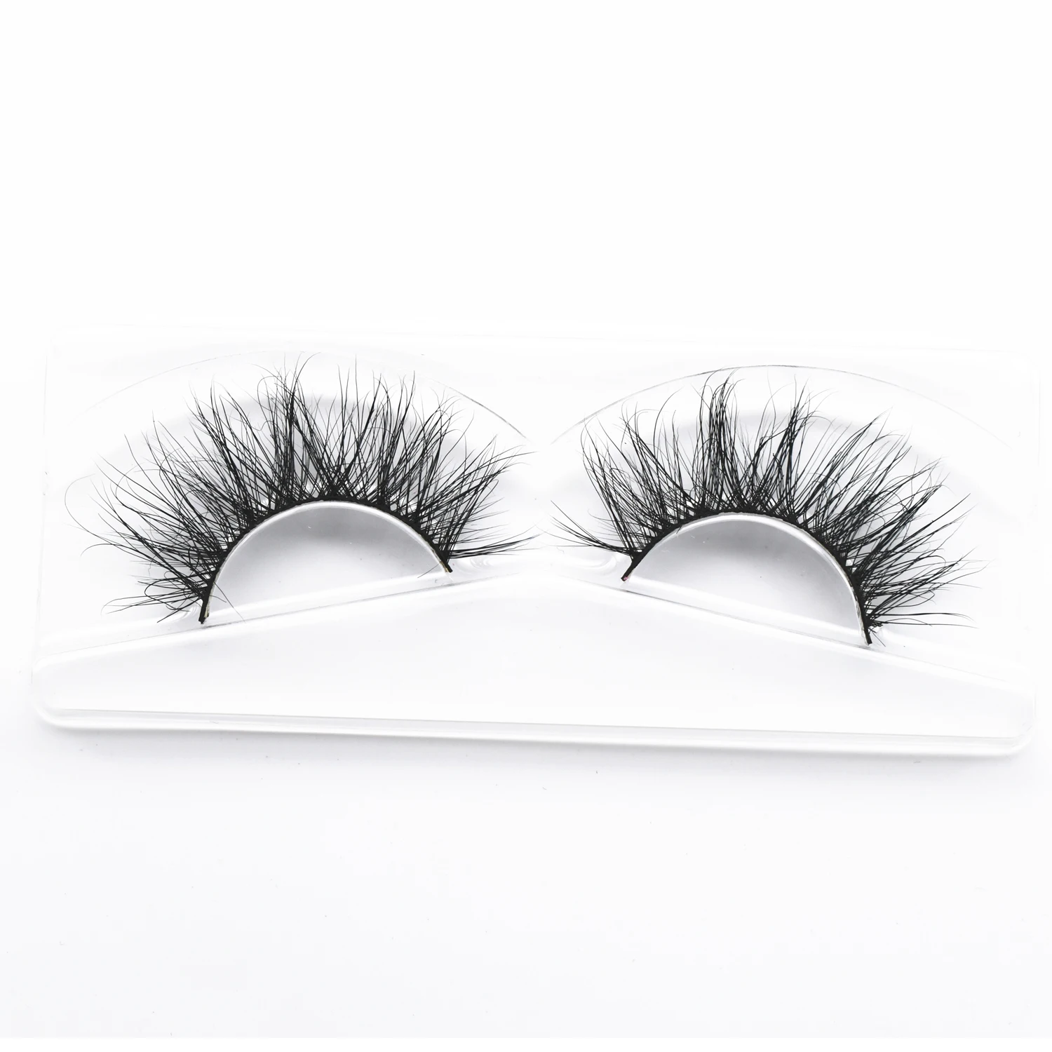 E12 Natural Fluttery 3D Mink Lash Wispy False Eyelash Vegan cruelty-free Mink Eyelash Criss-cross Lashes doe-eyed effect Makeup