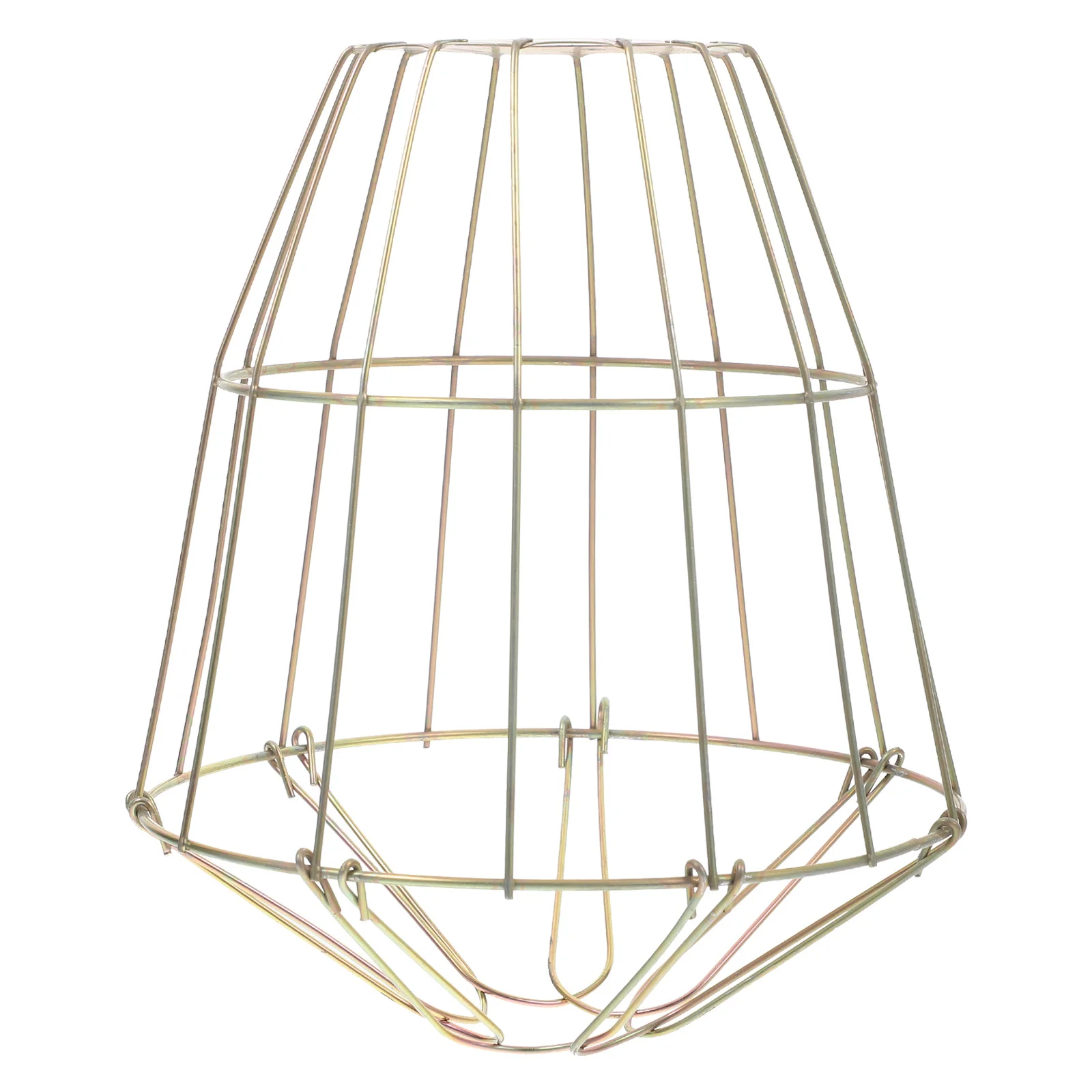 

Vintage Wire Lamp Shade E27 Metal Light Cage For Pendant Lighting Industrial Bulb Protector Ceiling Fan Lampshade Iron Art