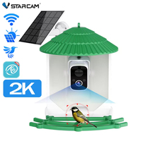 Vstarcam CB55P Smart bird feeder camera low power Solar powered wifi camera AI camera with color night vision and battery