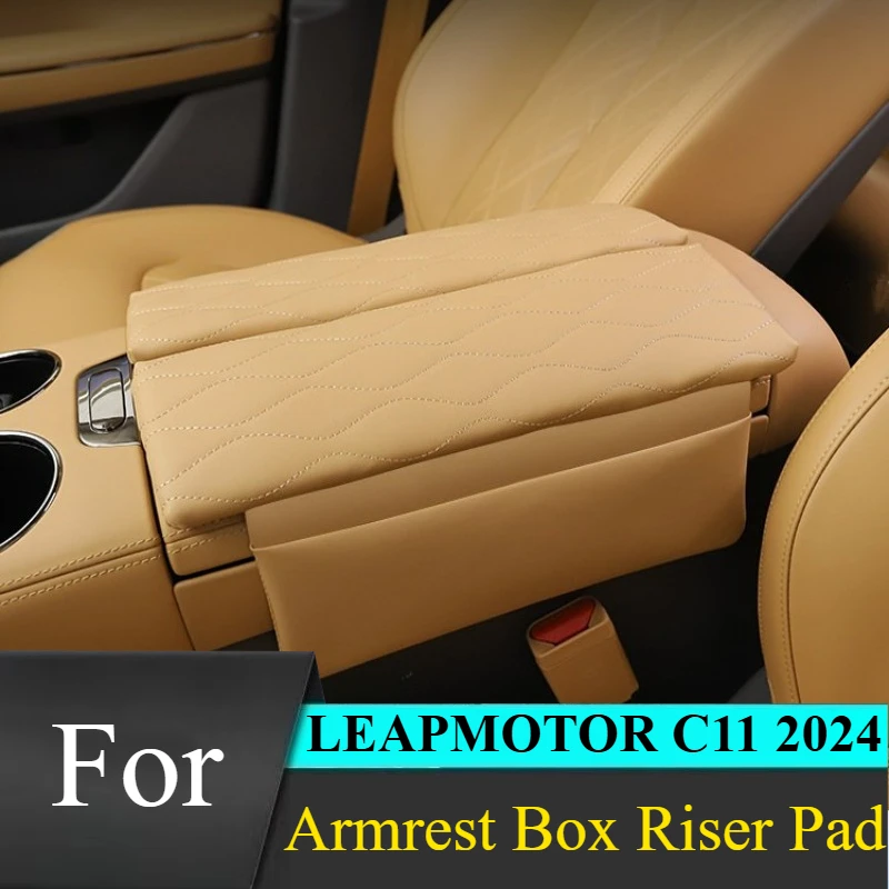 

For LEAPMOTOR C11 2024 Armrest Box Riser Pad Heightening Cushion for More Comfortable Arm Resting