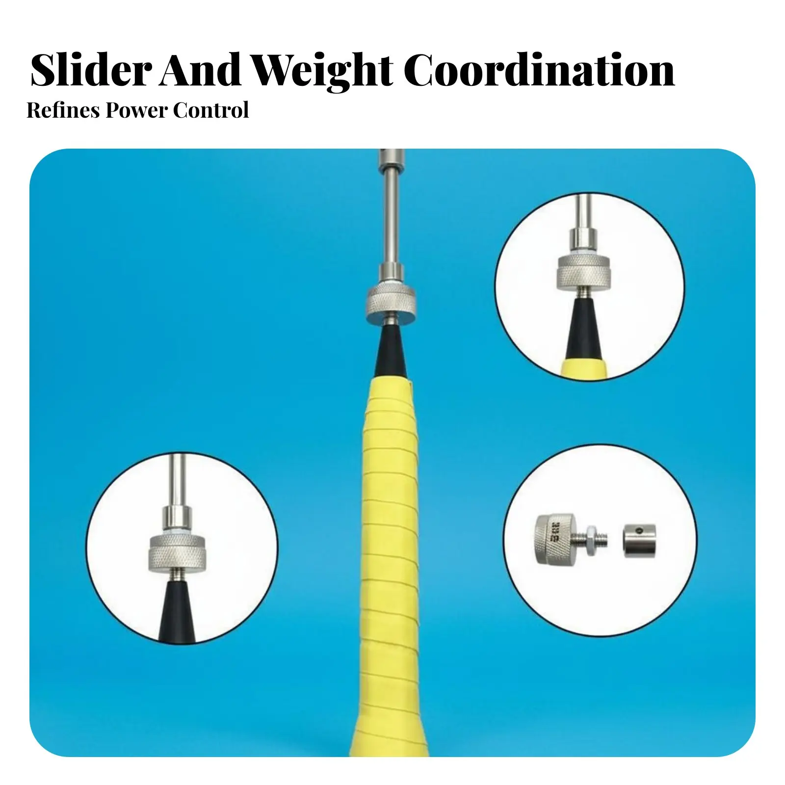 

Тренажер для отработки ударов в бадминтоне с аудио-отзывом: палка для тренировки силы и развития моторной памяти при игре с ракеткой