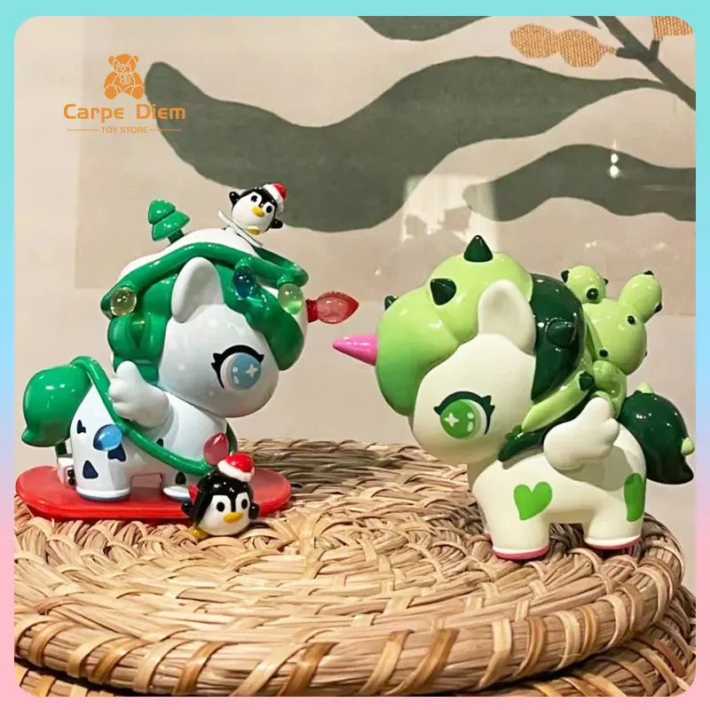 Tntspace Tokidoki caja ciega estilo Chibi serie Unicorno cajas misteriosas estatua de moda decoración escritorio coleccionable muñecas modelo de juguete