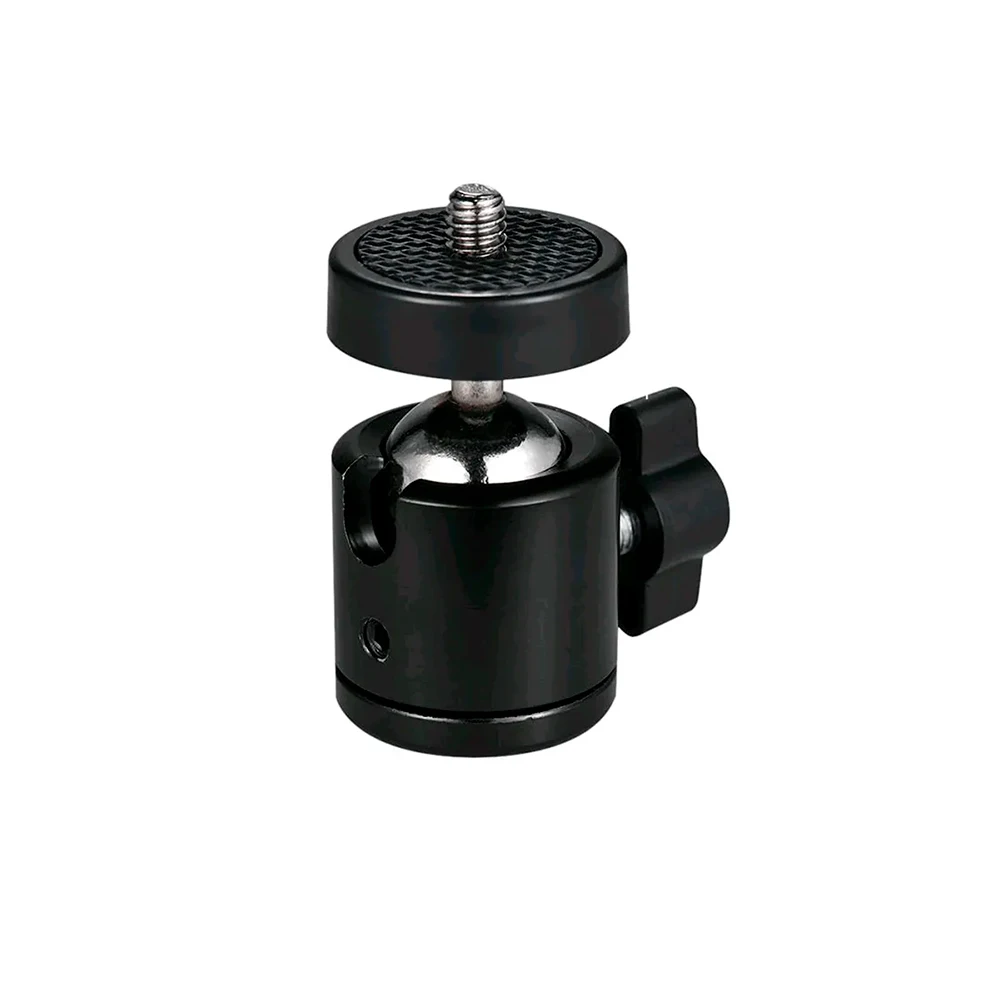 Mini Tripod Head Ball Head 1/4 Shoe Holder Photo Video