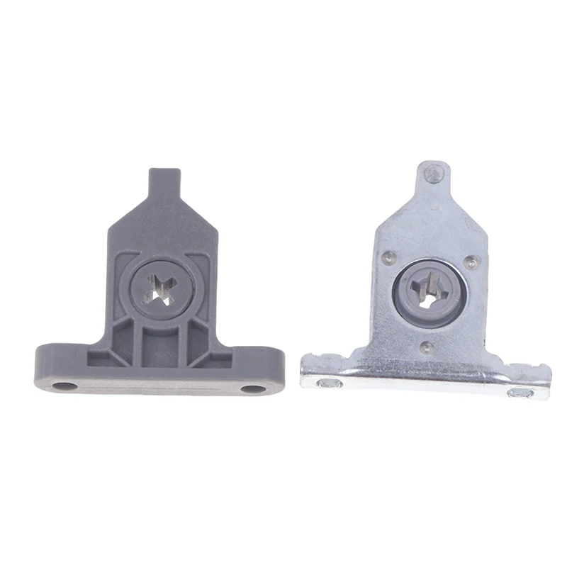 2Pcs Front Panel Fixing Bracket Connector Replacement 4.5*4cm Kitchen Furniture Cabinet Nylon/Metal Drawer Clip