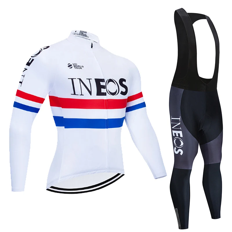 2024 Cycling Jersey Set Autumn Riding Long Sleeves Men\'s Cycling Bib Set Bicycle Clothing Spring MBT Breathable Bike Clothes