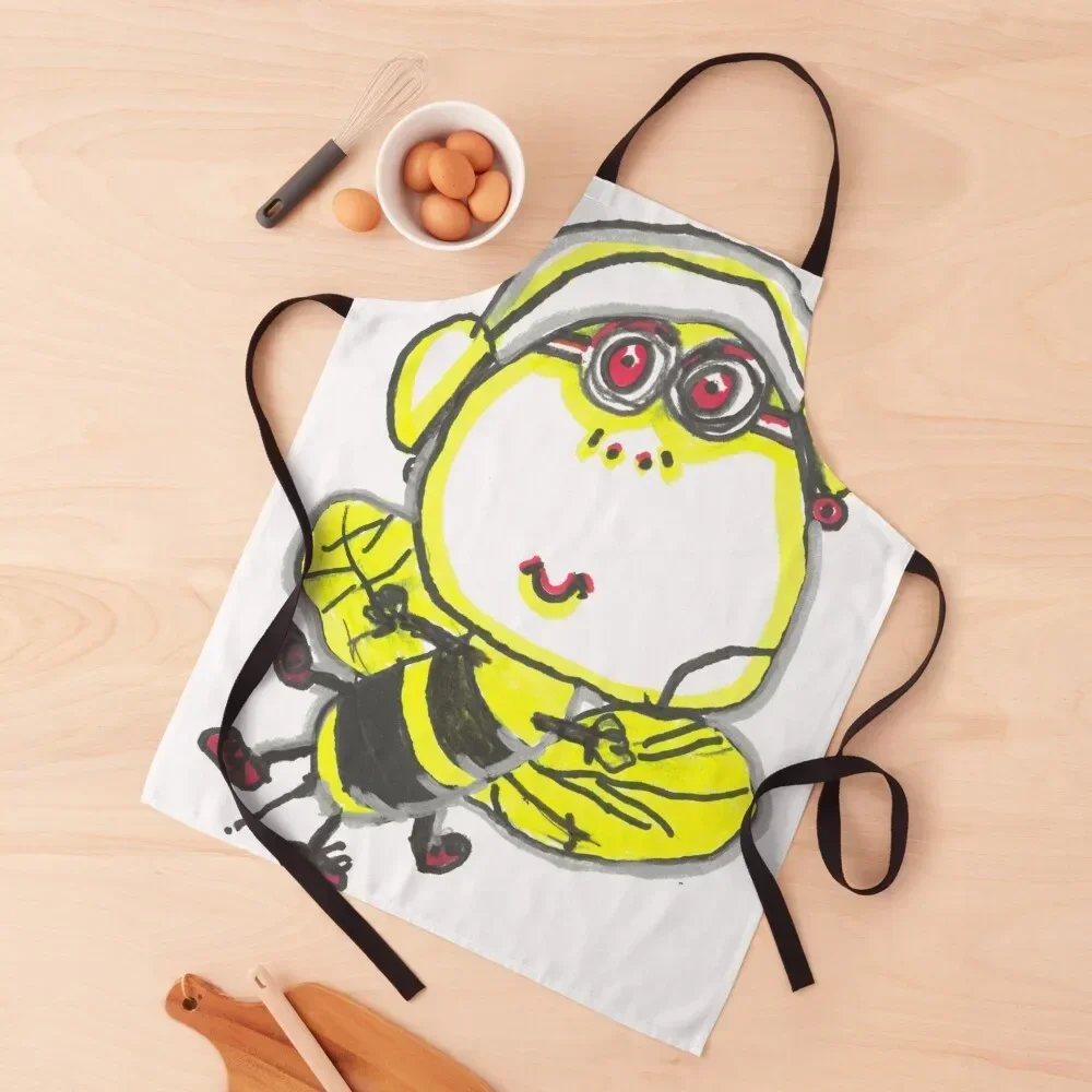 

Let it Bee! Apron Home Cleaning bib Women's Dress Cooking Clothes Apron