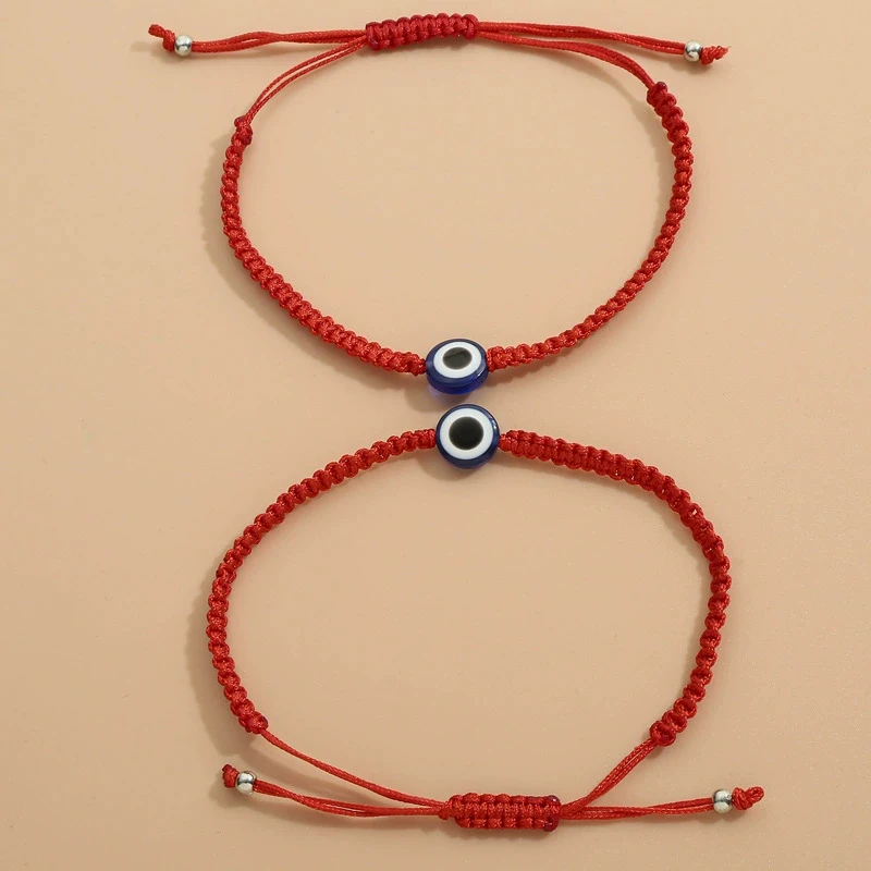 Turkish Evil Eye Adjustable Bracelet, Unisex