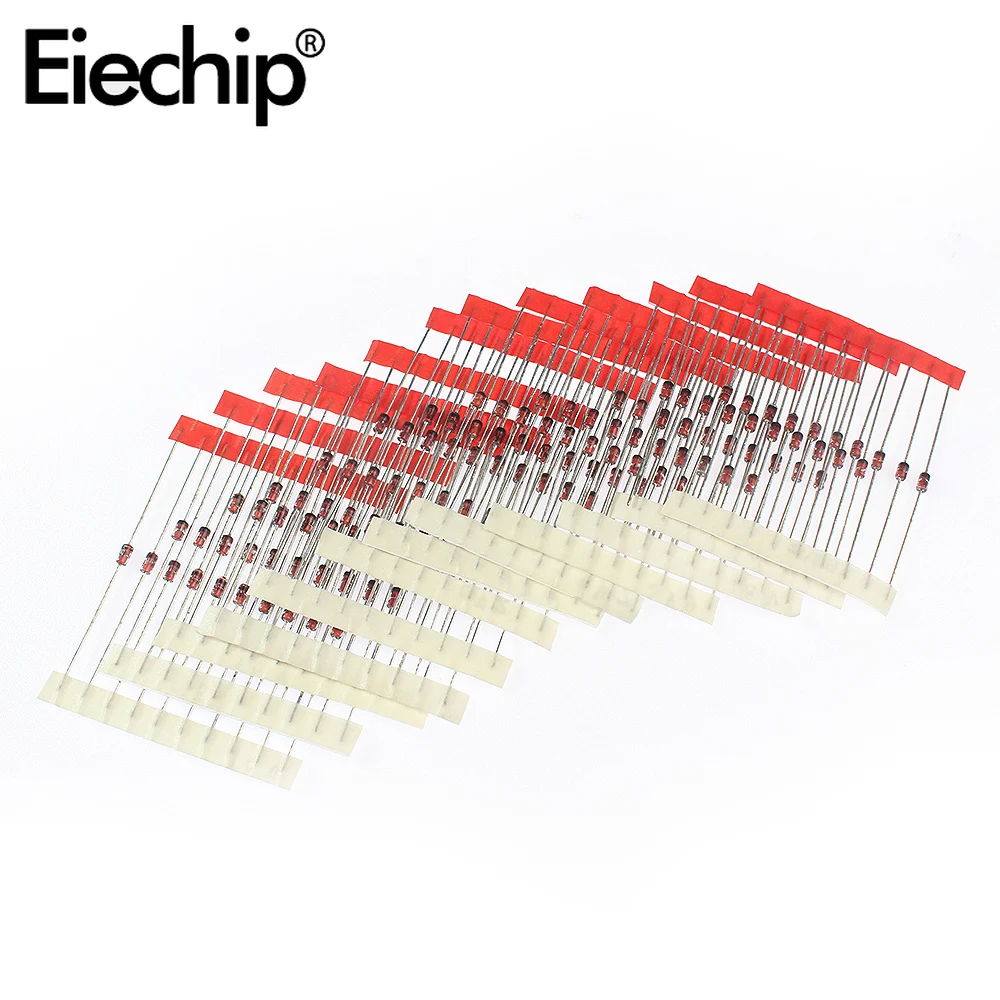 140PCS 1W Zener Diode Kit 3.3V-24V Voltage Regulator Diodes Set 14 Values 3.3V 10V 3.9V 12V 4.7V 15V 5.1V 16V 5.6V 18V 6.2V 20V