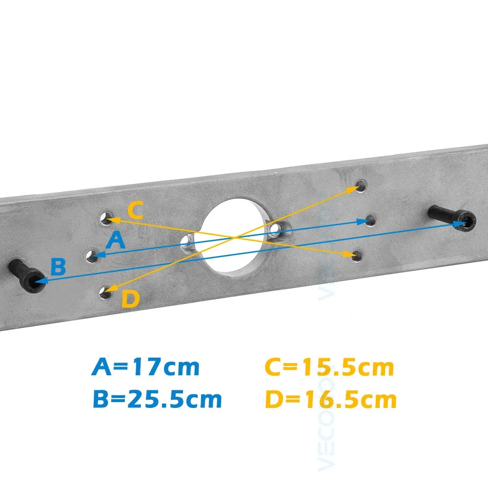 Motorcycle TIre Adaptor for Wheel Balancer with 10mm/16mm Installation Hole Motorcycle Tyre Balancing Tool 36 38 40mm Shaft Size