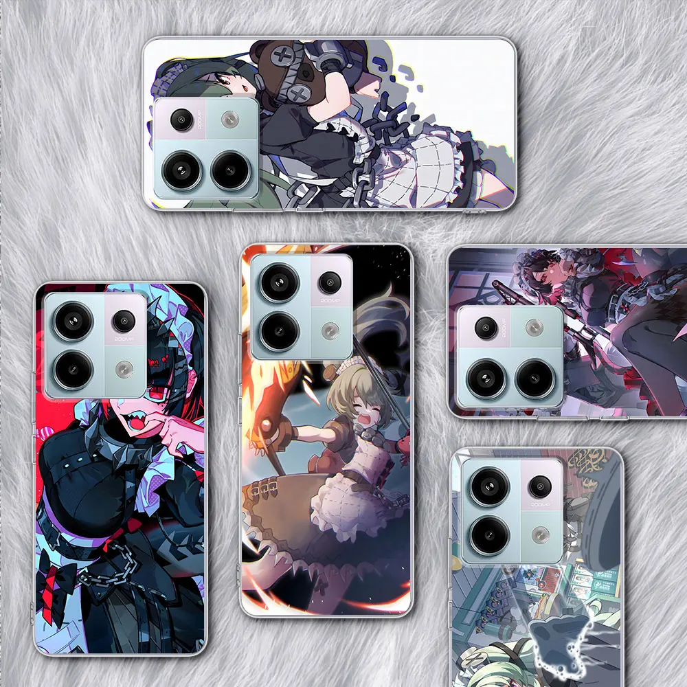 Case for Xiaomi Redmi Note 9 10 8 10S 11 11S 12 12S 9S 11T 13 Pro Plus 11E 11T TPU Soft Phone Cover Corin Wickes ZZZ Ellen Joe