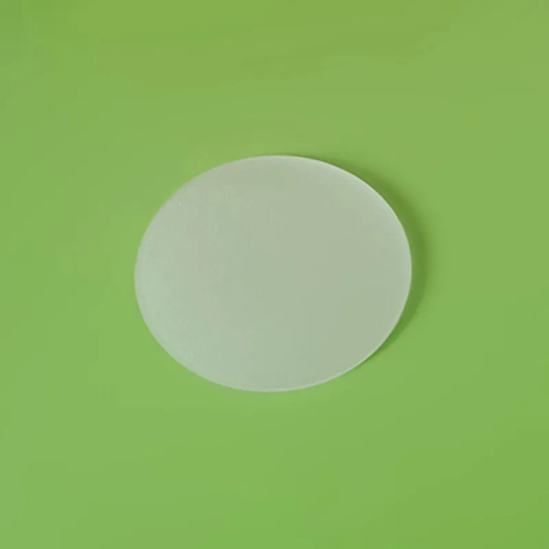 LED Frosted Glass Plate Diameter 35-92mm Round Flat Glass Lampshade