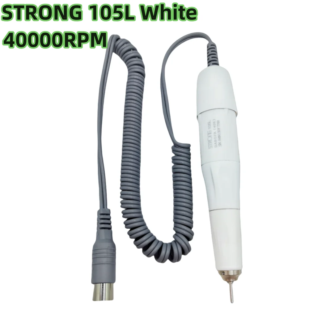Nail Drill Pen 40K Milling Cutter Grind 105L Handpiece for Marathon STRONG 210 Electric Manicure Pedicure Machine Polish Handle