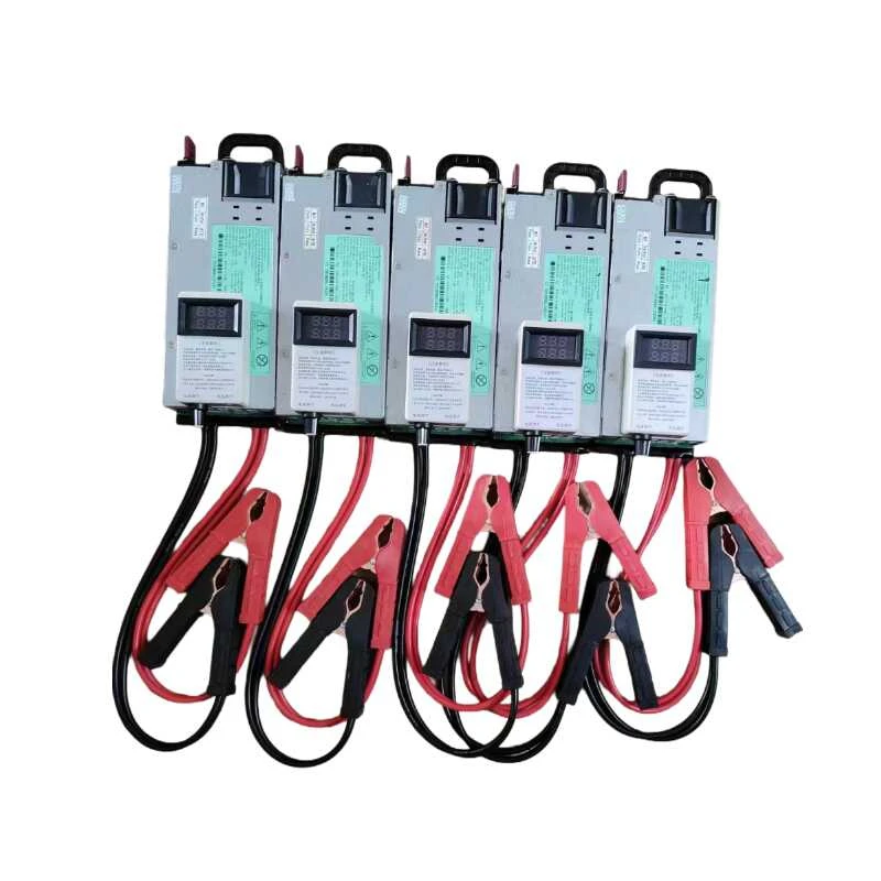 0-15V 60A/100A LiFePO4 Charger, Ternary Lithium and Lead-Acid Battery RV Charger with Adjustable Current and Voltage