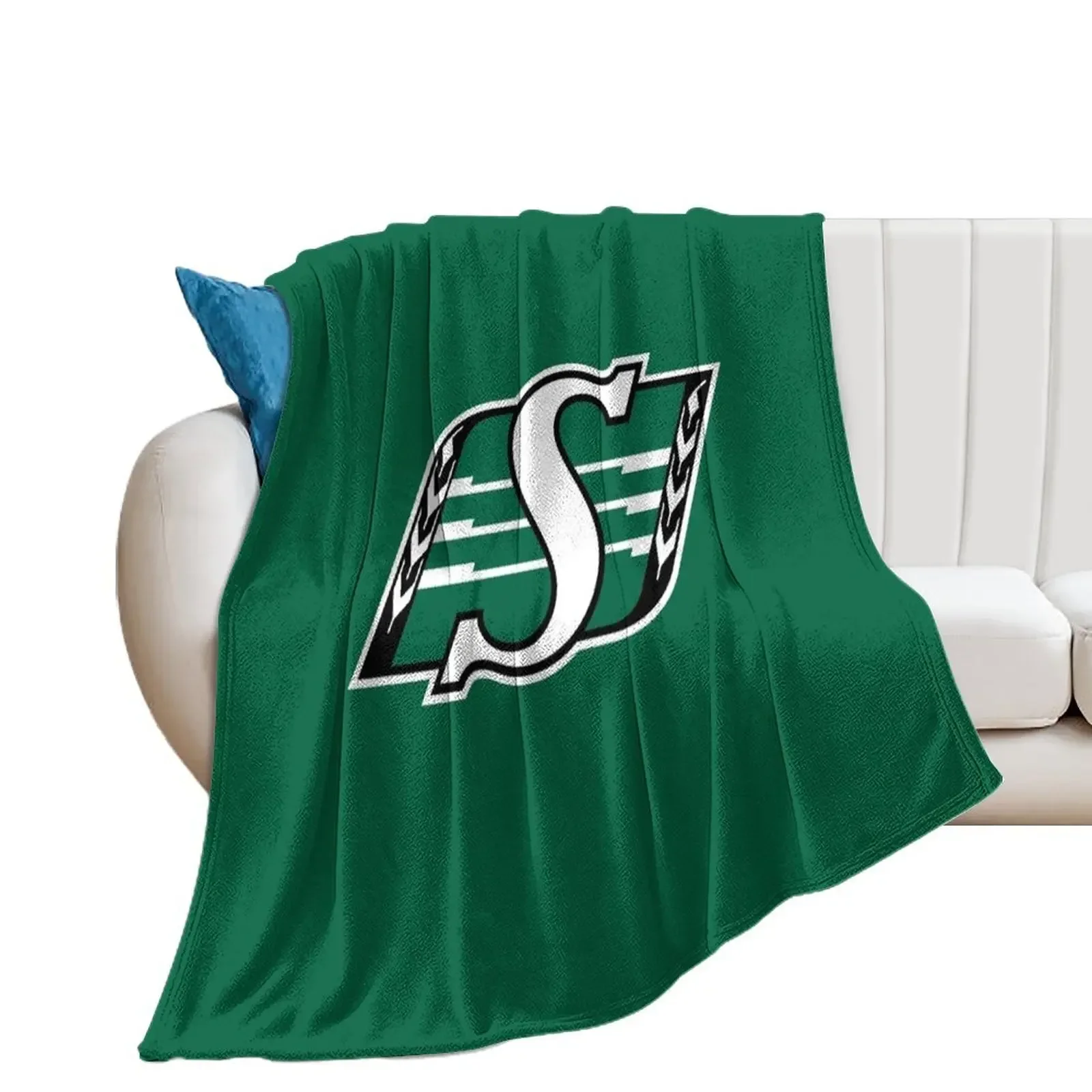 Fan Roughriders Saskatchewan merch Throw Blanket Sofa Quilt Cute Plaid christmas decoration Blankets