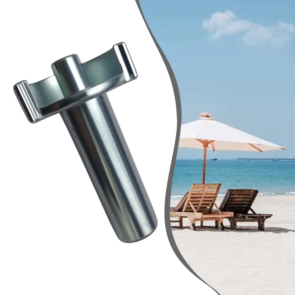 

Sturdy Metal Patio Umbrella Crank Shaft And Handle, Replacement Part For Outdoor Garden, Courtyard, Poolside Shade Umbrellas