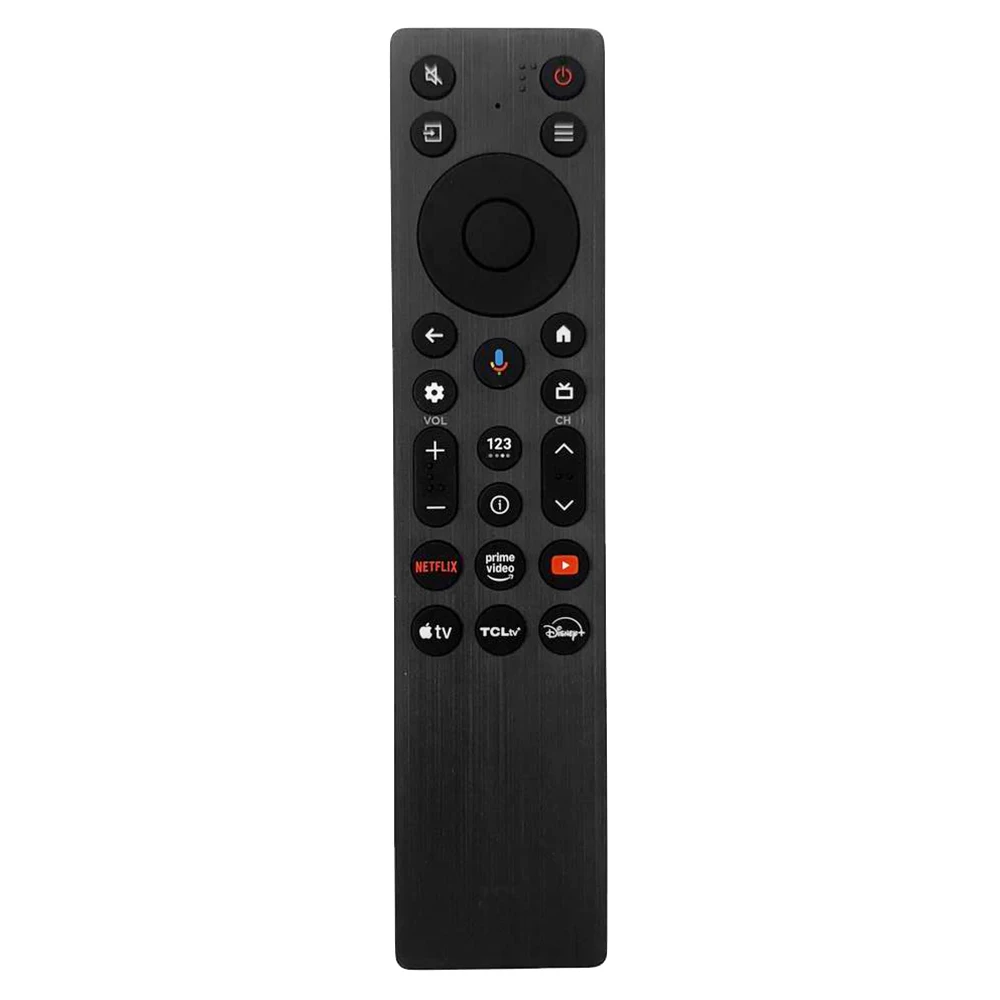 جهاز التحكم عن بعد الصوتي RC923A FMB1 الأصلي الجديد متوافق مع TCL QLED Mini Google TV QM5K QM6K QM7K Q77K