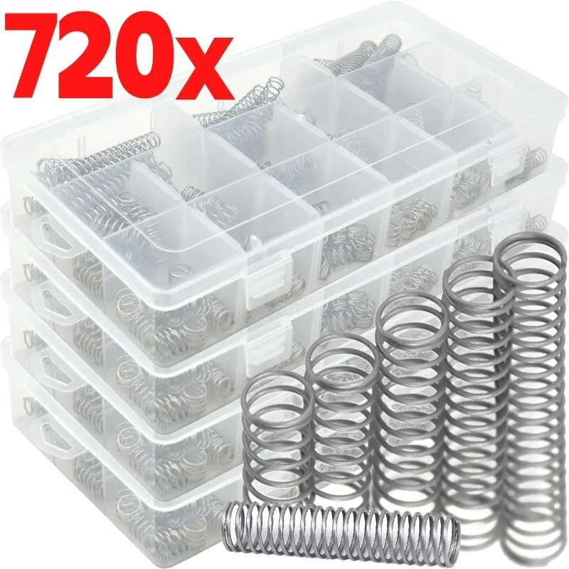 

Ассортимент пружин из нержавеющей стали, пружина сжатия для механических ремонтов, универсальное удлинительное оборудование для сжатия своими руками