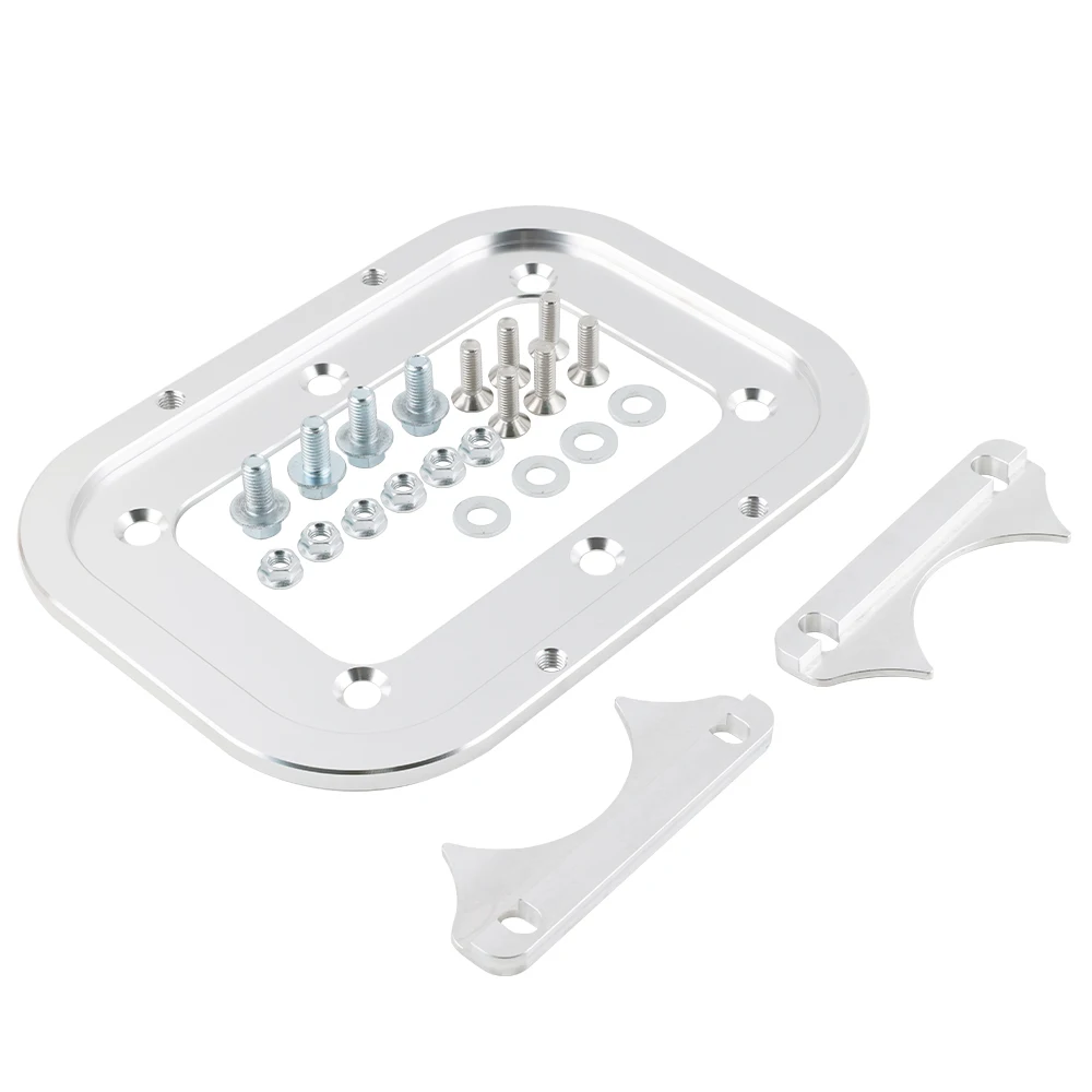 Billet Battery Tray Car Parts Battery Relocation Holder Tray/Hold Down Mount Bracket For Optima D34 34/78