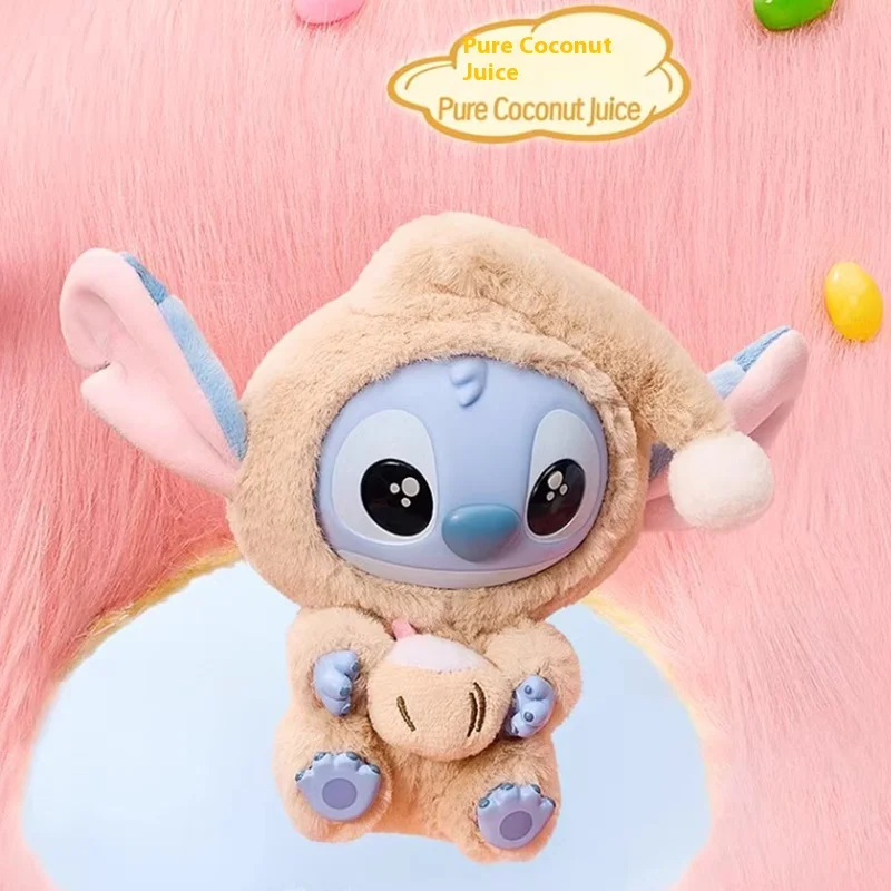 100% Echte Stitch Eat Something Before Sleep Series Blind Box Toy Mystery Box Anime Figuur Stitch Doll Hanger Ornamenten Geschenken