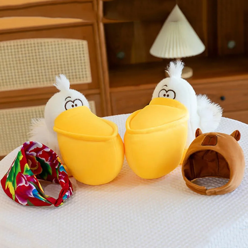 

Подушка для сна Пеликан Капибара Большой Рот Мультфильм Капибара Пушистая Милая Милая Капибара Кукла Домашний Декор