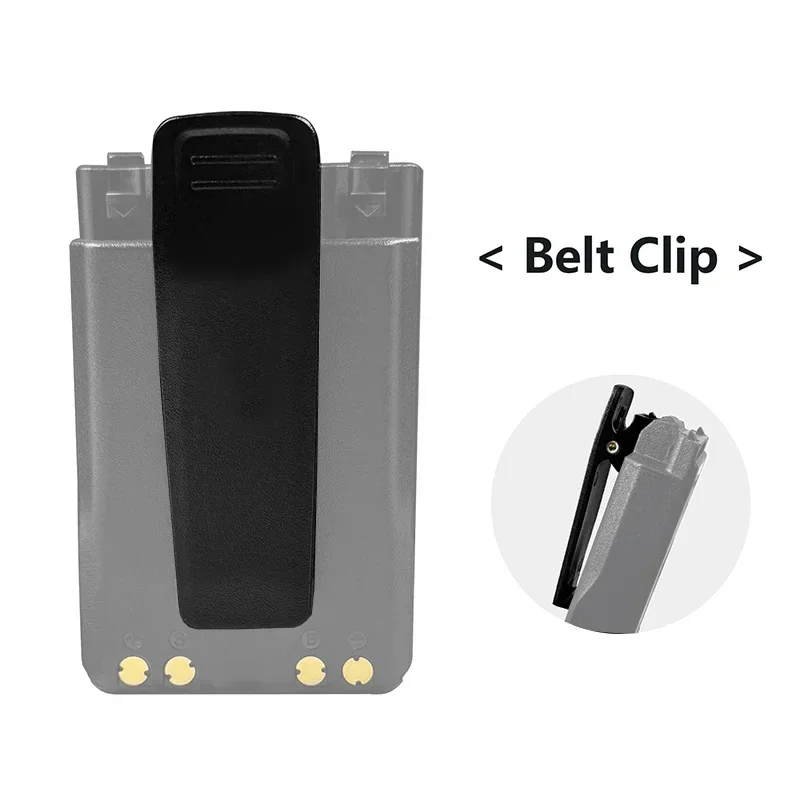 BP-271 klip sabuk baterai BP-307 BP272 kompatibel dengan Radio ICOM IP-100H IP-501H Aksesori pengganti Walkie talkie IP-503H